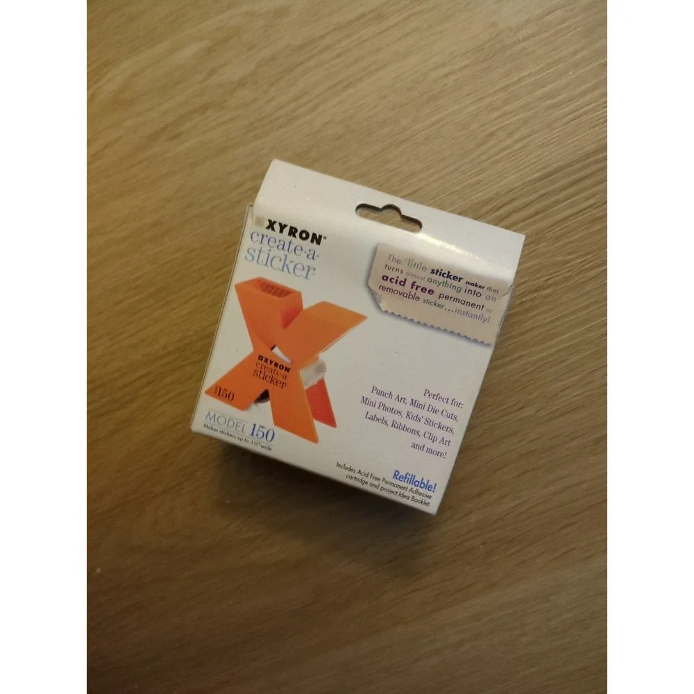 Xyron X150 Sticker Maker Yellow